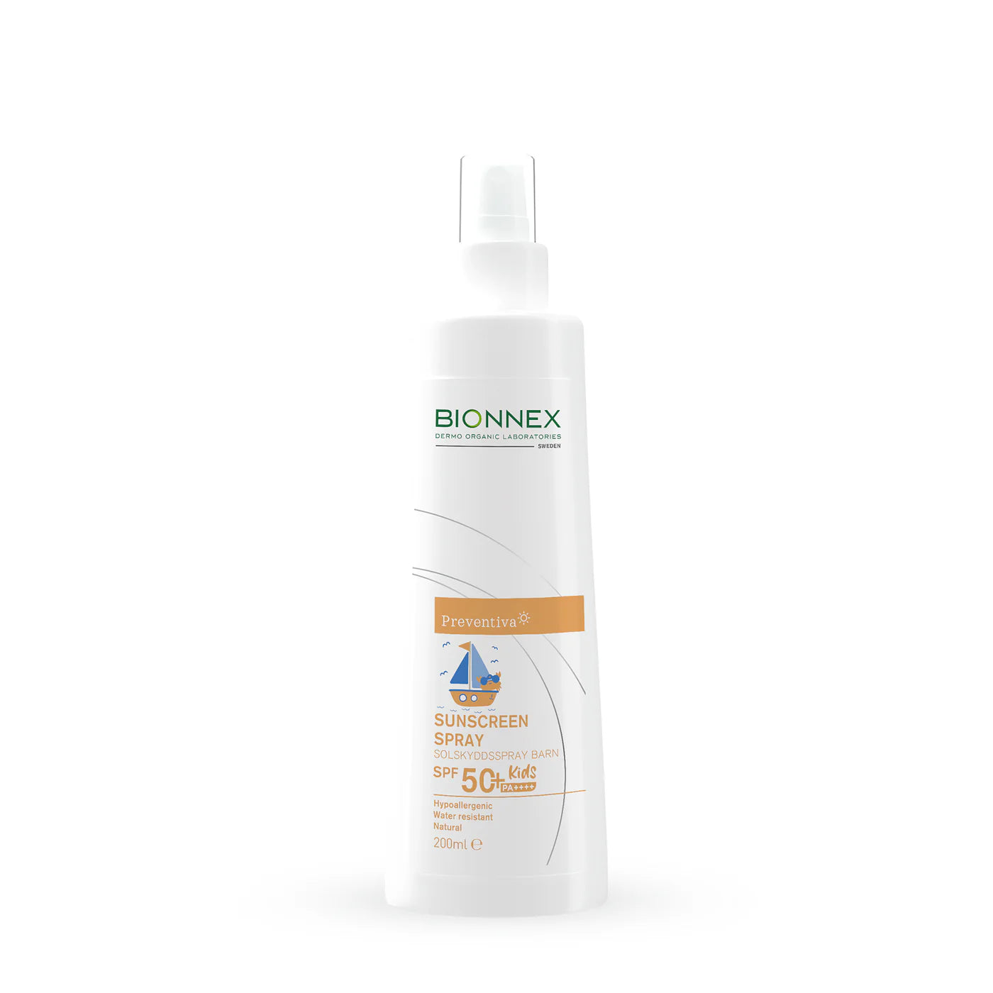 BIONNEX Sprej për fëmijë me krem kundër diellit SPF50+ 200 ml