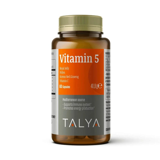 VITAMIN 5 (Qumësht blete, polen, propolis dhe vitaminë C)