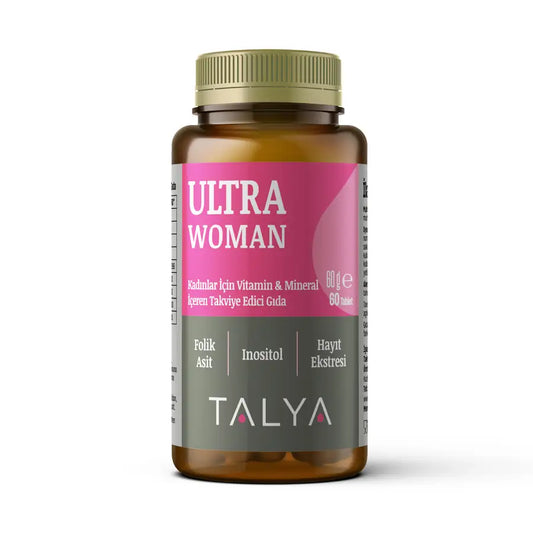 TALYA Ultra Woman – Vitamina dhe Minerale për Femra, 60 Tableta