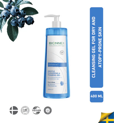 BIONNEX  CLEANSING & FOAMING GEL for dry, very dry & atopic prone skin 400ml