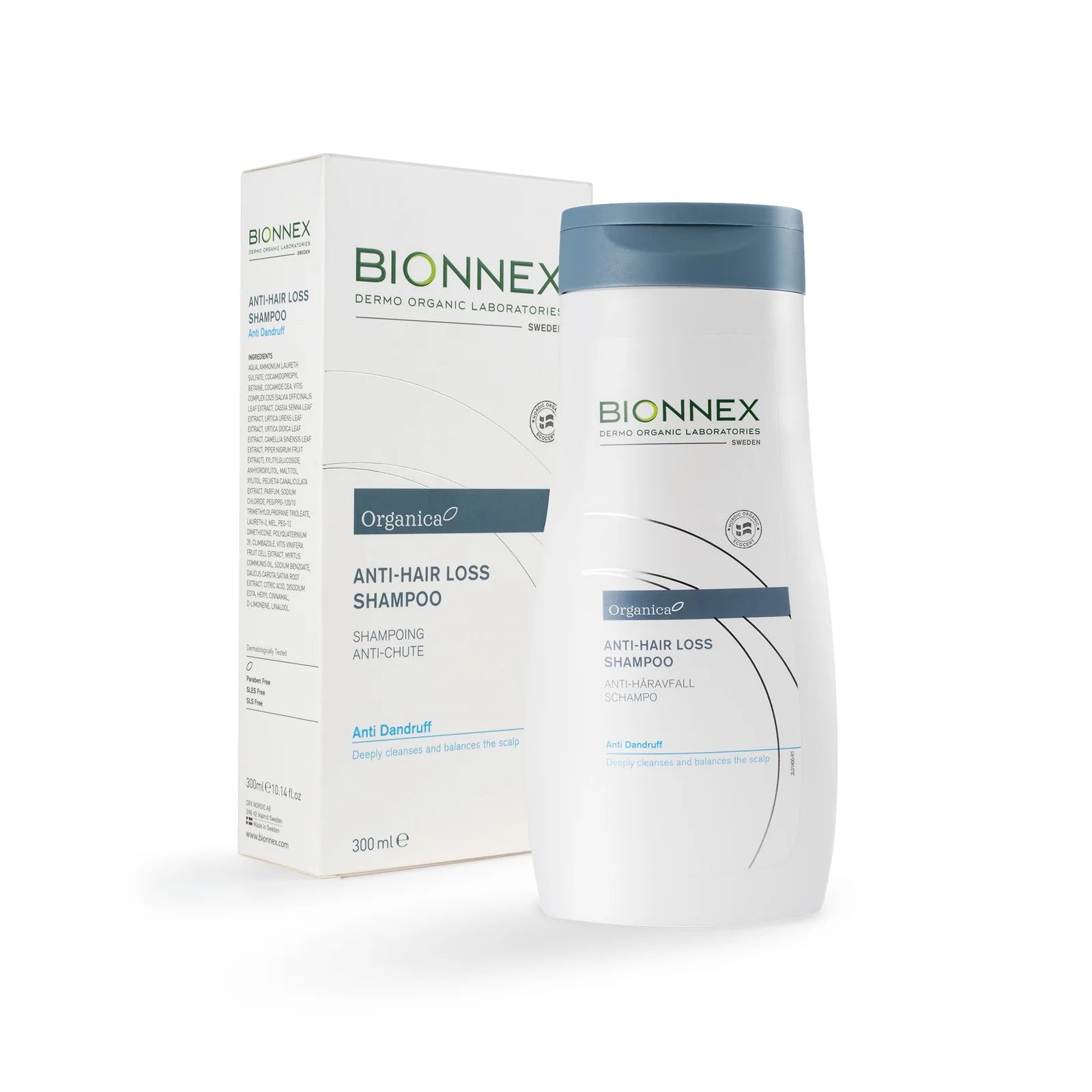 Bionnex SHAMPO KUNDËR RËNJES SË FLOKËVE - Kundër zbokthit 300 ml