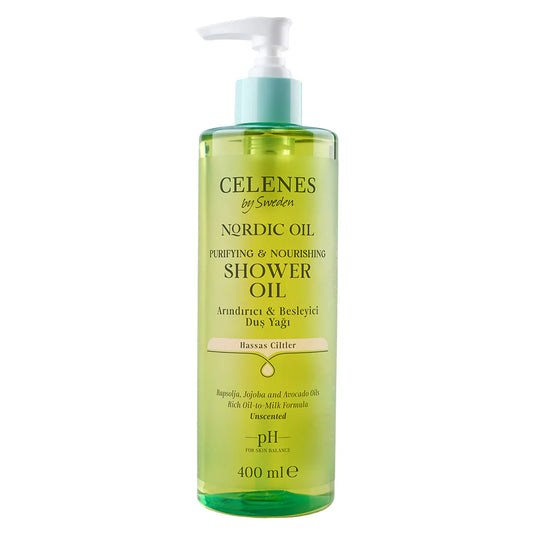 CELENES  Nordic Oil Nourishing Shower Oil All Skin Types 400ml