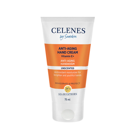 CELENES SEA BUCKTHORN Krem kundër plakjes së duarve pa aromë 75 ml
