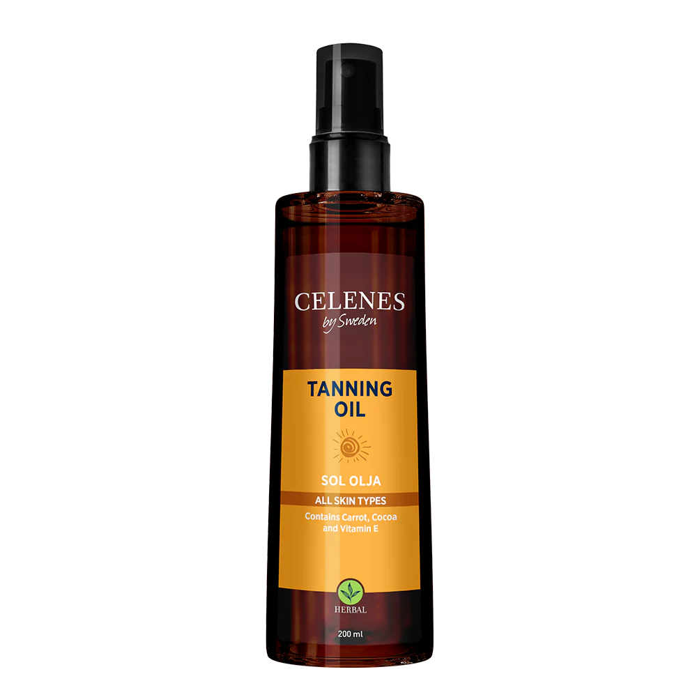 CELENES  Herbal Tanning Oil 200ml