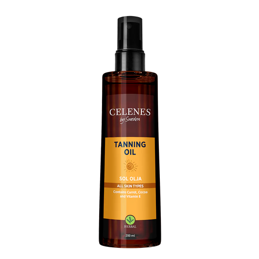 CELENES  Herbal Tanning Oil 200ml