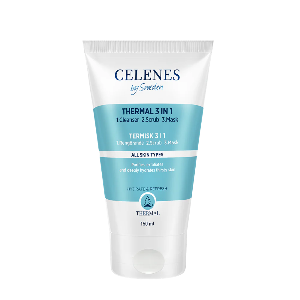 CELENES Maskë 3 në 1 pastruese termike 150 ml