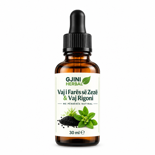 Vaj i Farës së Zezë dhe Vaj Rigoni Gjini Herbal 30 ml